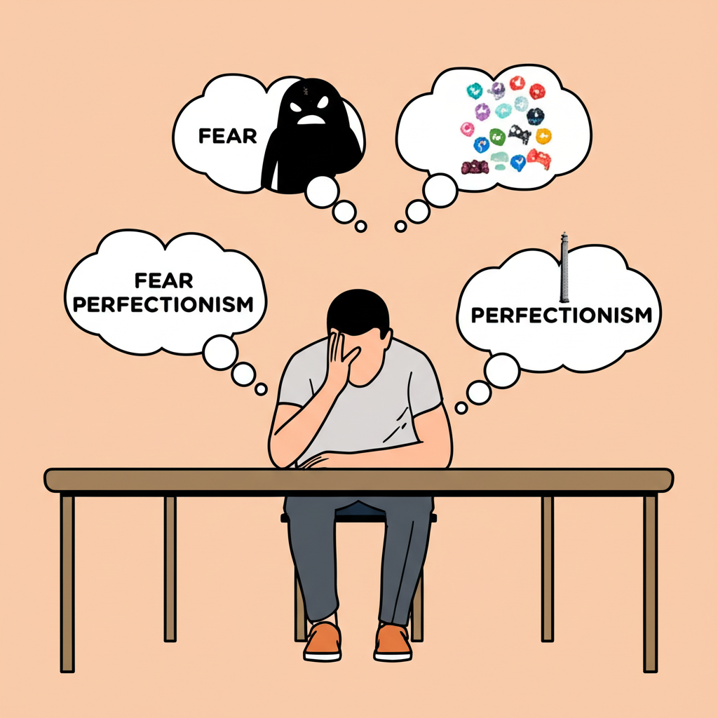 Unmasking the Hidden Triggers of Procrastination: Fear, Perfectionism, and Motivation
